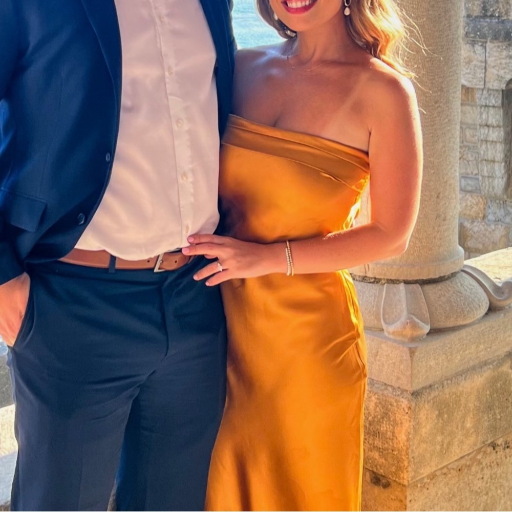 Strapless Formal Dress